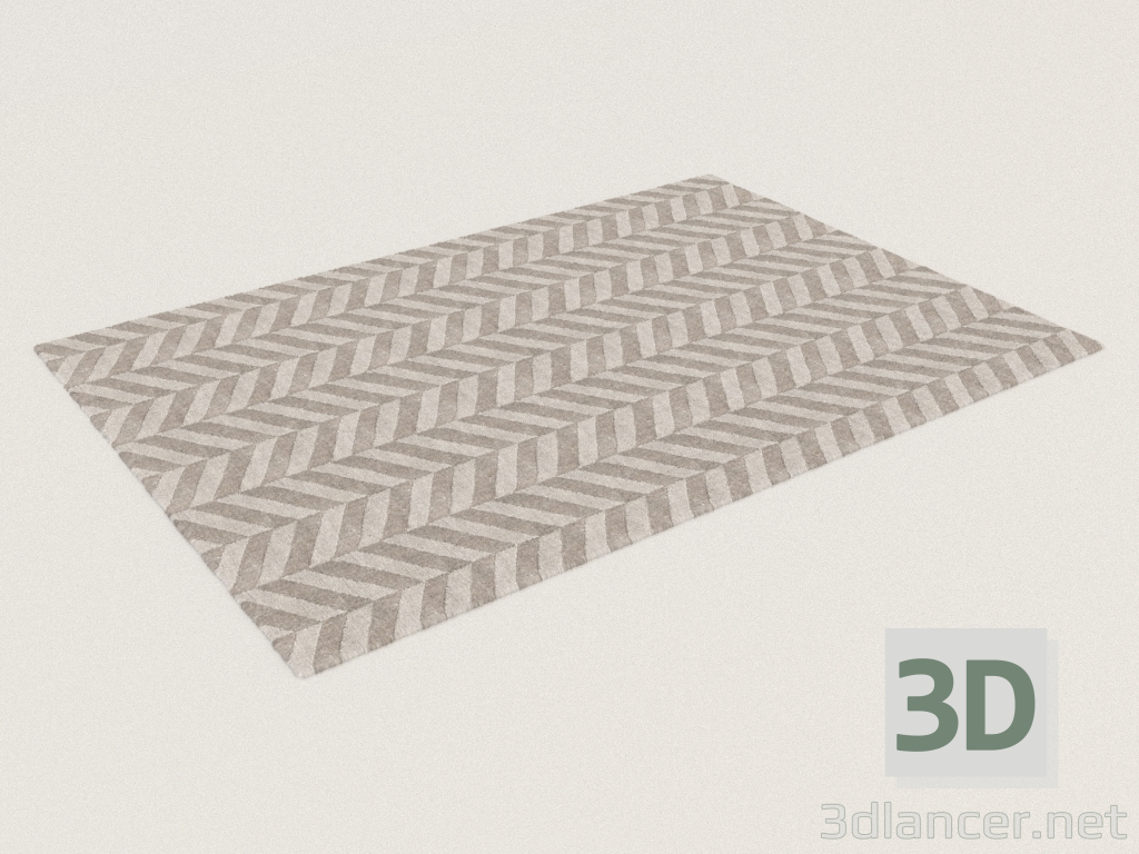 3 डी मॉडल चेलो कालीन (160x230) - पूर्वावलोकन