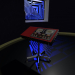 Modelo 3d Painel de controle de inventário do filme "Convidado do Futuro" - preview