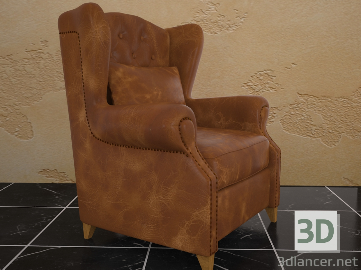 3D Modell AST Stuhl. - Vorschau