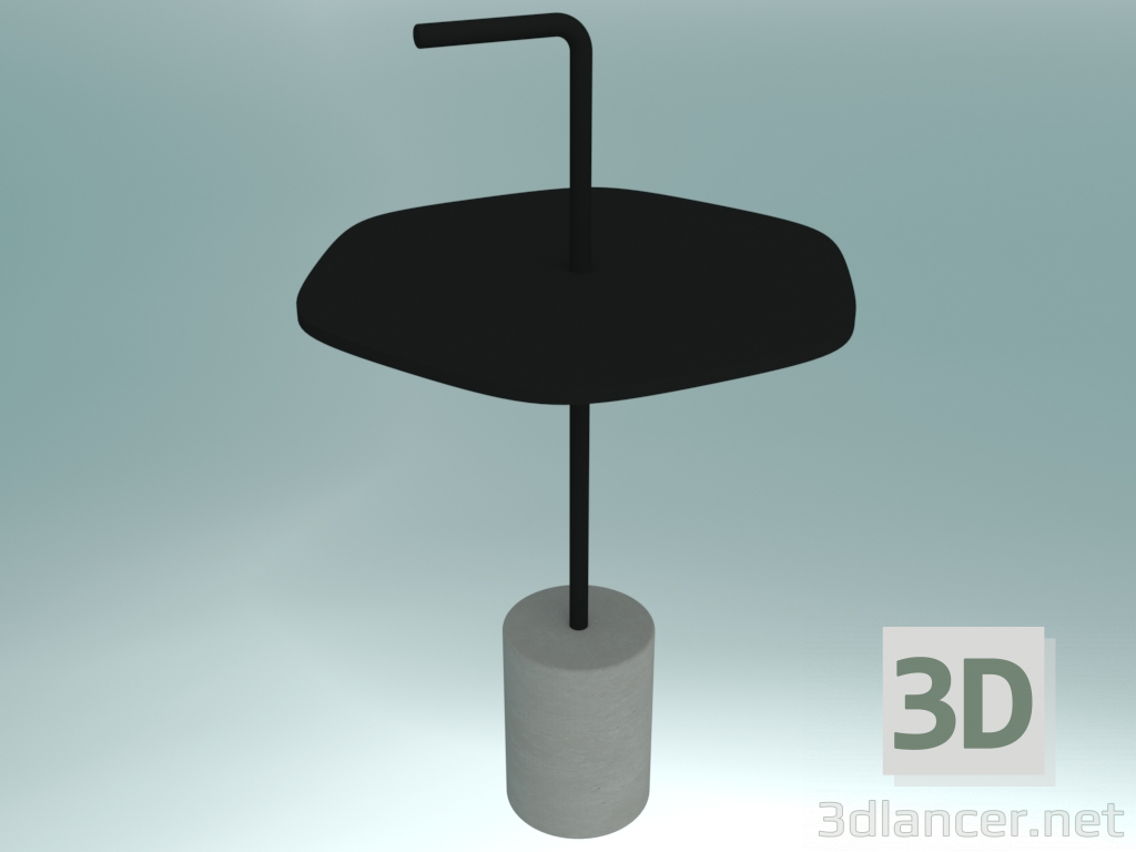 3D modeli JEY T41 saplı sehpa (altı taraflı) - önizleme