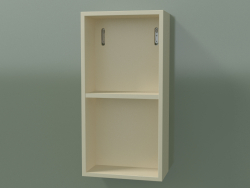 Wall tall cabinet (8DUADA01, Bone C39, L 24, P 12, H 48 cm)