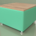 modello 3D Tavolino Malta (Pelle verde) - anteprima