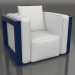 3D Modell Sessel (Nachtblau) - Vorschau