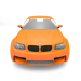 BMW M1 E82 (2012) 3D modelo Compro - render