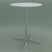 modèle 3D Table ronde 5563 (H 103,5 - Ø 79 cm, Blanc, LU1) - preview