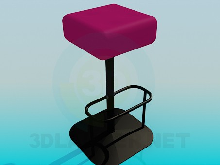 modello 3D Piazza Sgabello bar - anteprima