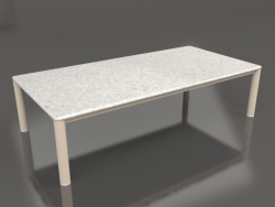 Coffee table 70×140 (Sand, DEKTON Sirocco)