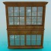 3d model Wooden sideboard - preview