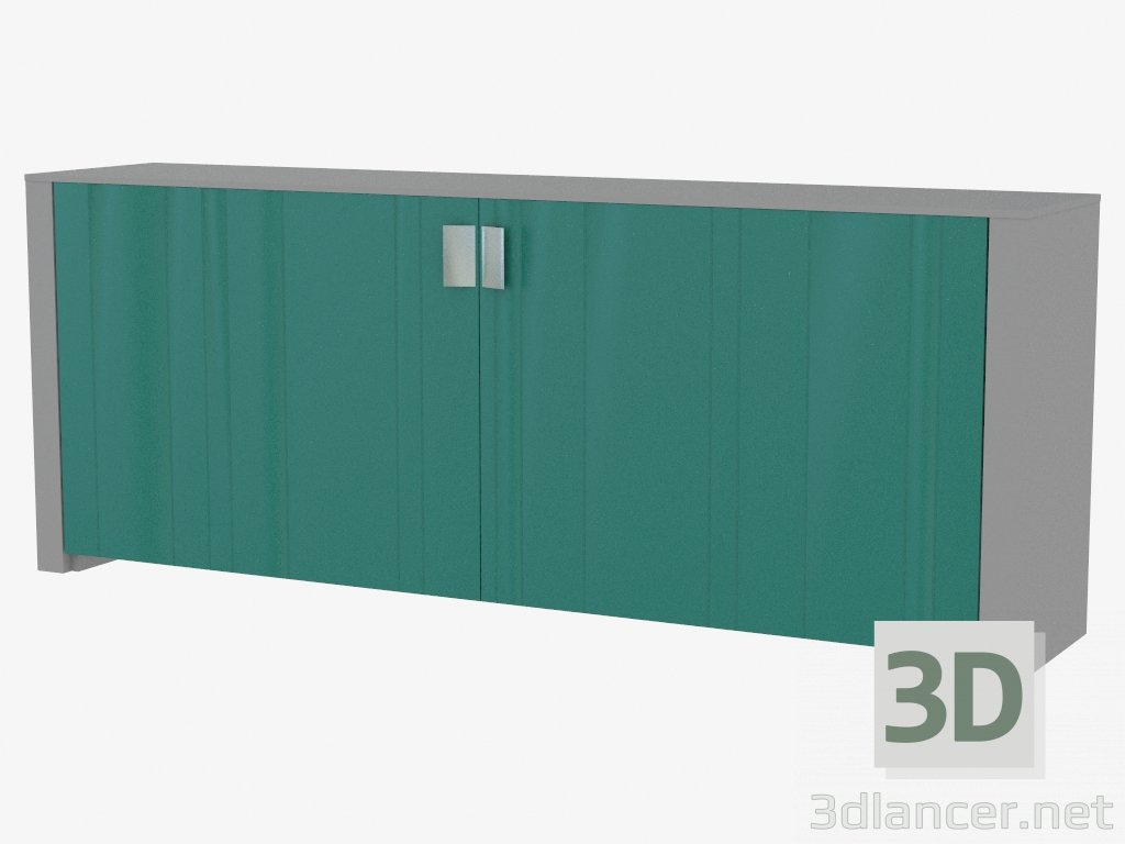 3d модель Элемент стенки в виде тумбы (da 5) – превью