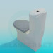 3D modeli Tuvalet - önizleme