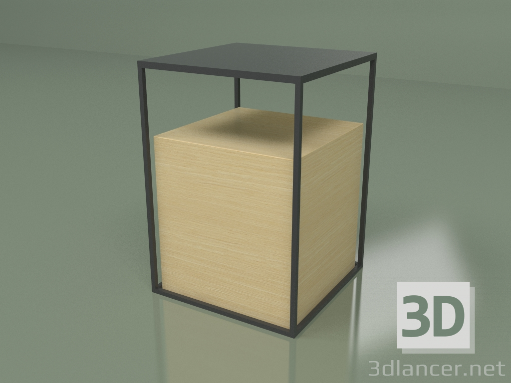 3D Modell Tisch 01 (schwarz) - Vorschau