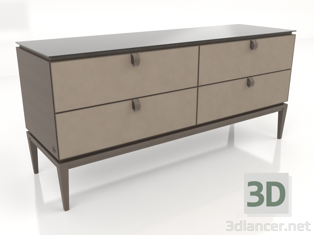 3d model Dresser (D611L) - preview