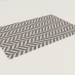 3D Modell Teppich Chelo Silber (200x300) - Vorschau