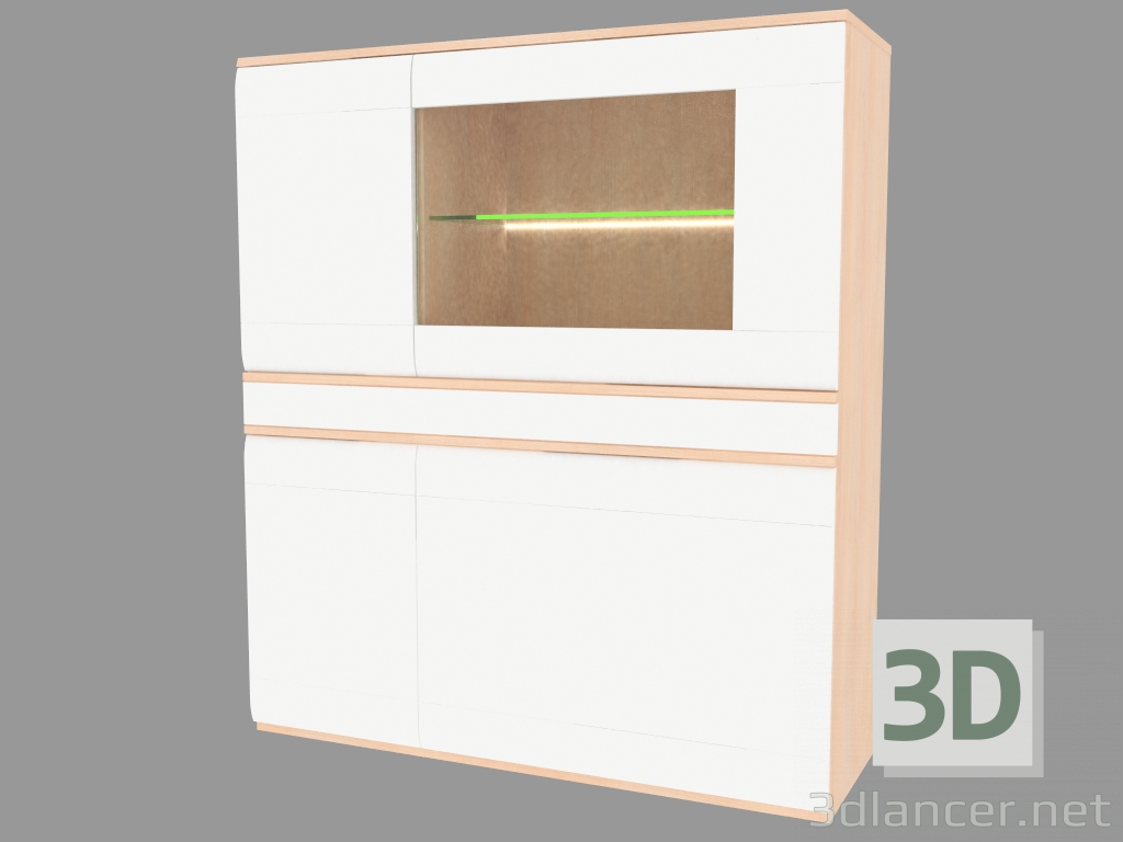 3D modeli Büfe yüksek (6210-08) - önizleme