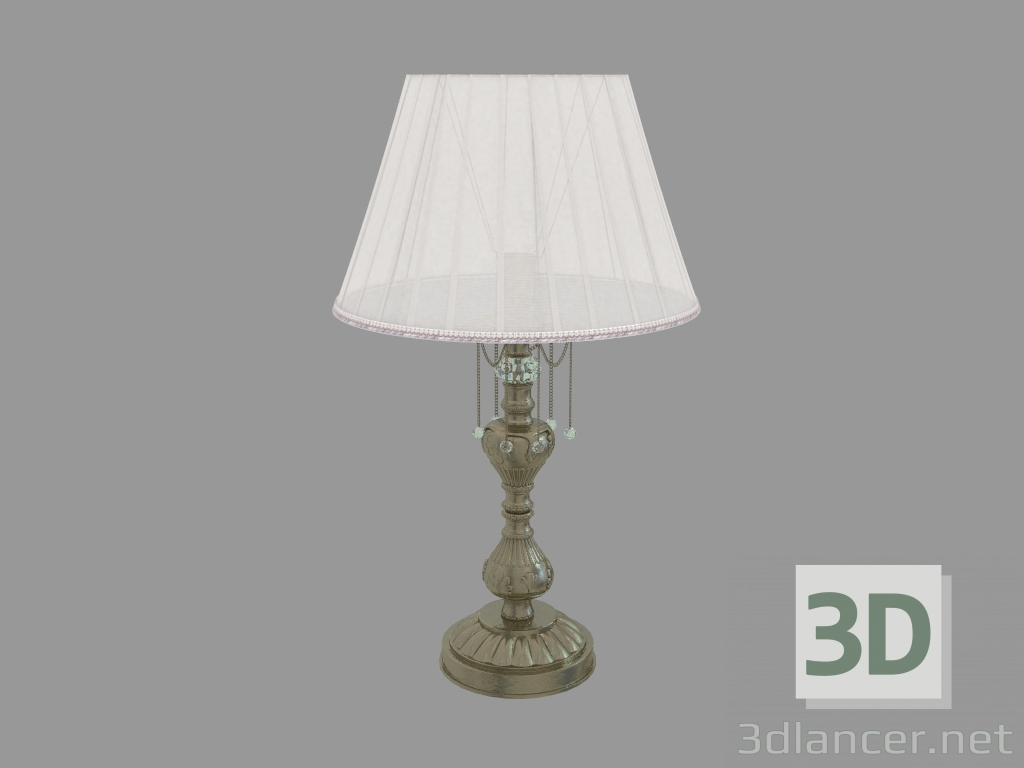 modello 3D Lampada da tavolo RAPSODI (ARM305-22-R) - anteprima
