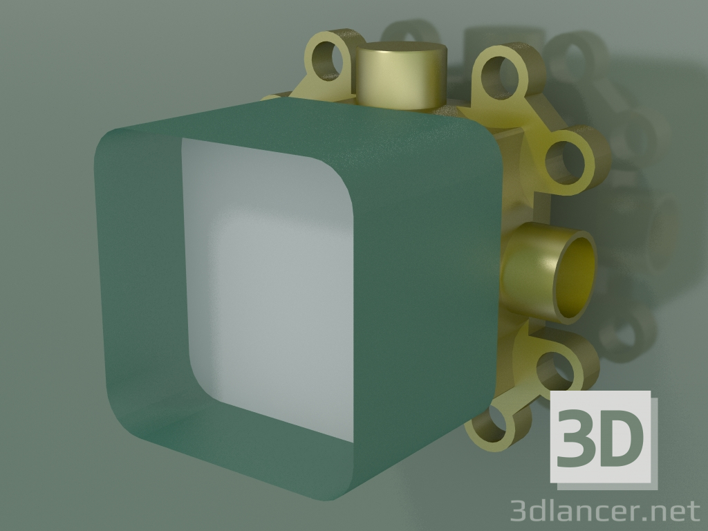 modello 3D Set base per soffione doccia (26909180) - anteprima
