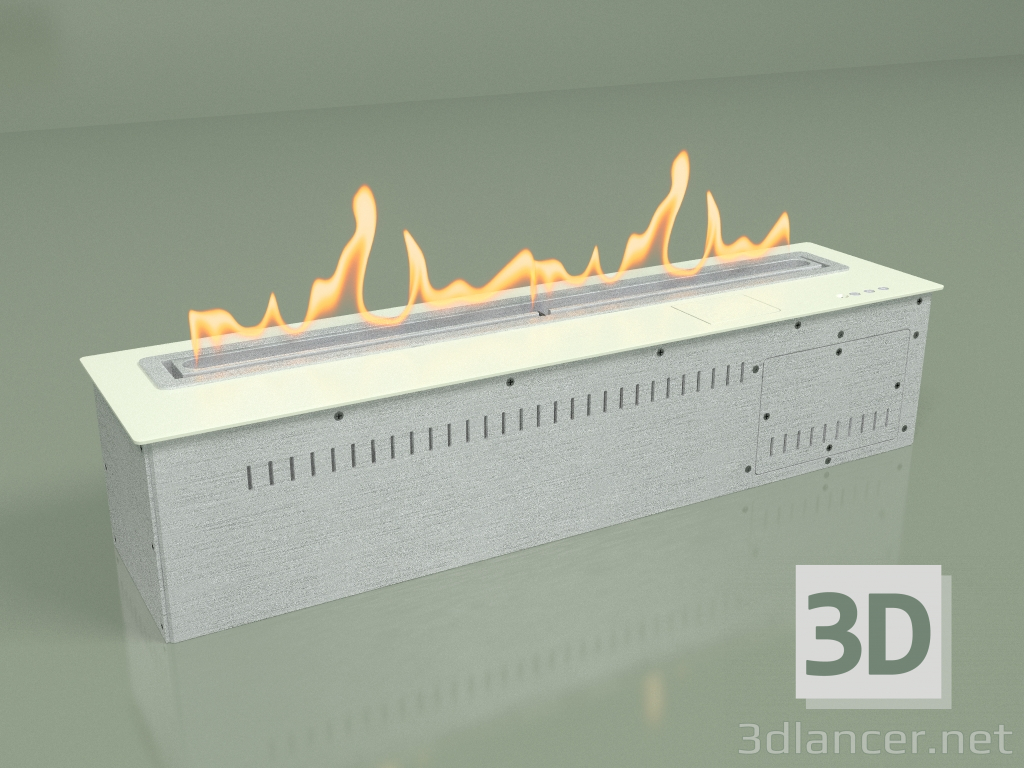 modèle 3D Biocheminée automatique Andalle 762 (argent) - preview