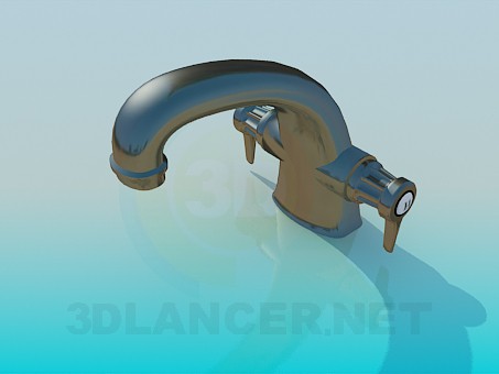 3D modeli Lavabo musluk - önizleme
