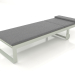 3d model High chaise longue (Cement gray) - preview