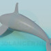 modèle 3D Baleine - preview