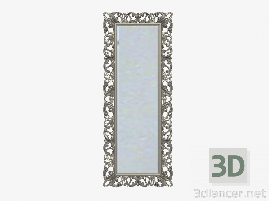 modello 3D specchio Superbia - anteprima
