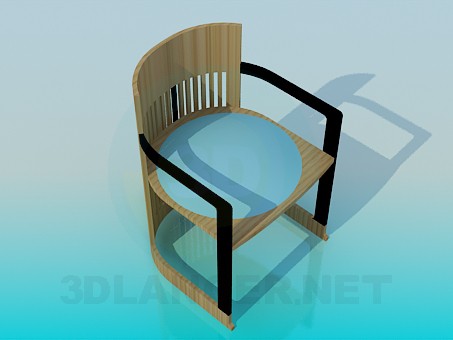 3d model silla - vista previa