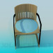 modèle 3D chaise - preview