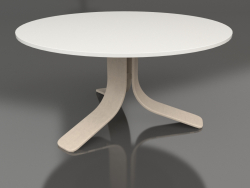 Coffee table Ø80 (Sand, DEKTON Zenith)