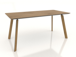 Yemek masası BRASKO 1600x800x750 mm (doğal meşe)