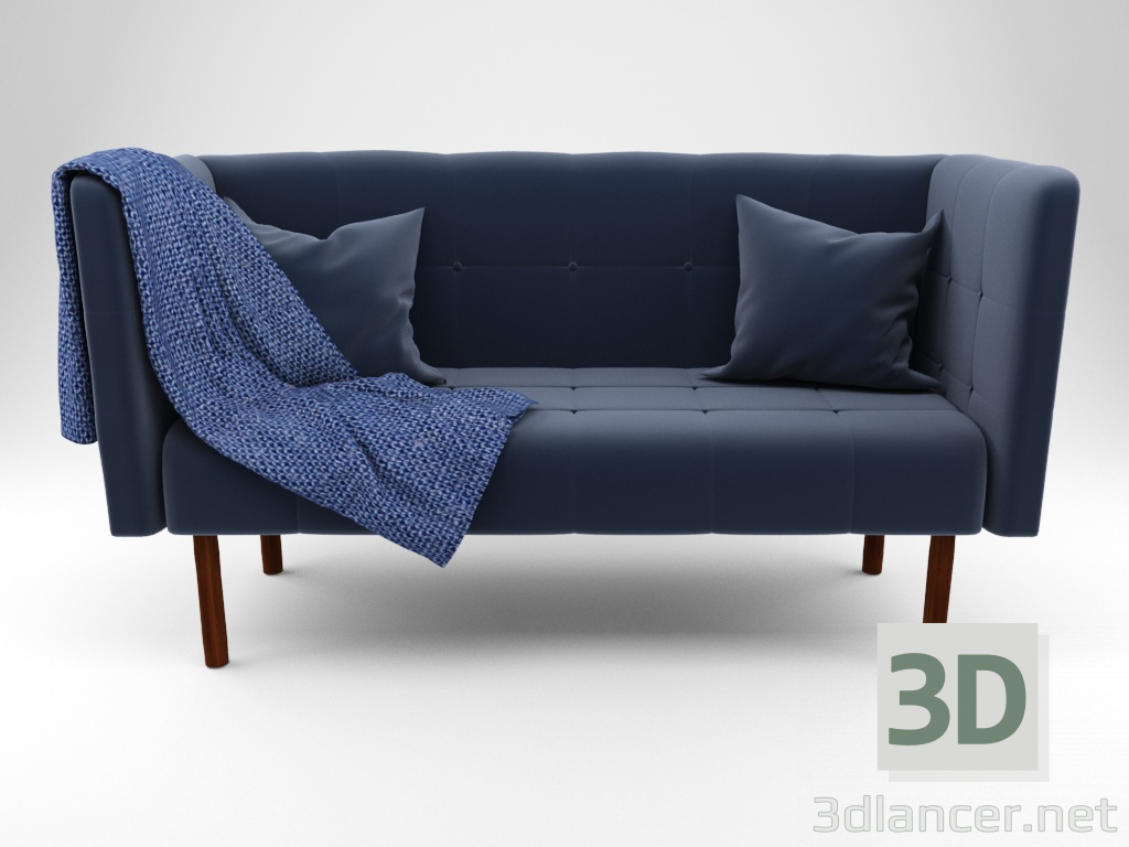 3 डी क्लासिक सोफा। मॉडल खरीद - रेंडर