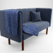 3d Classic Sofa. model buy - render