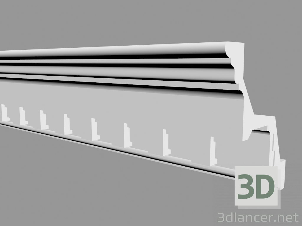 3D Modell Gesims C125 - Vorschau