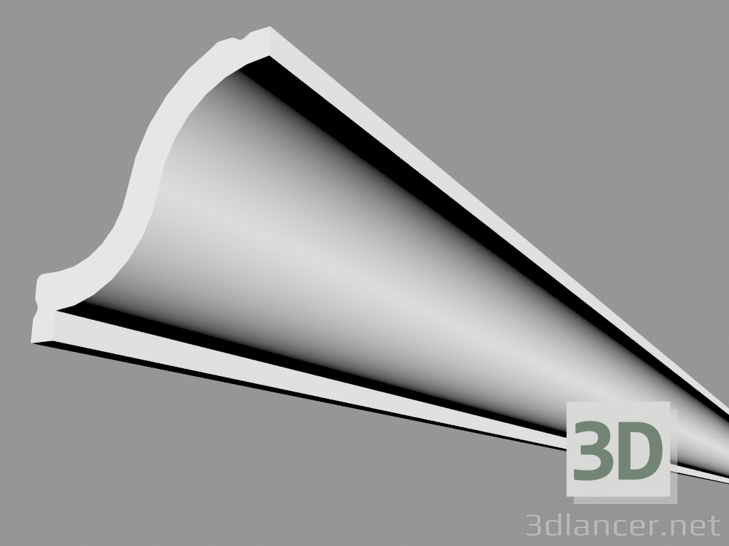 modèle 3D Corniche CX108 (200 x 5,4 x 5,5 cm) - preview