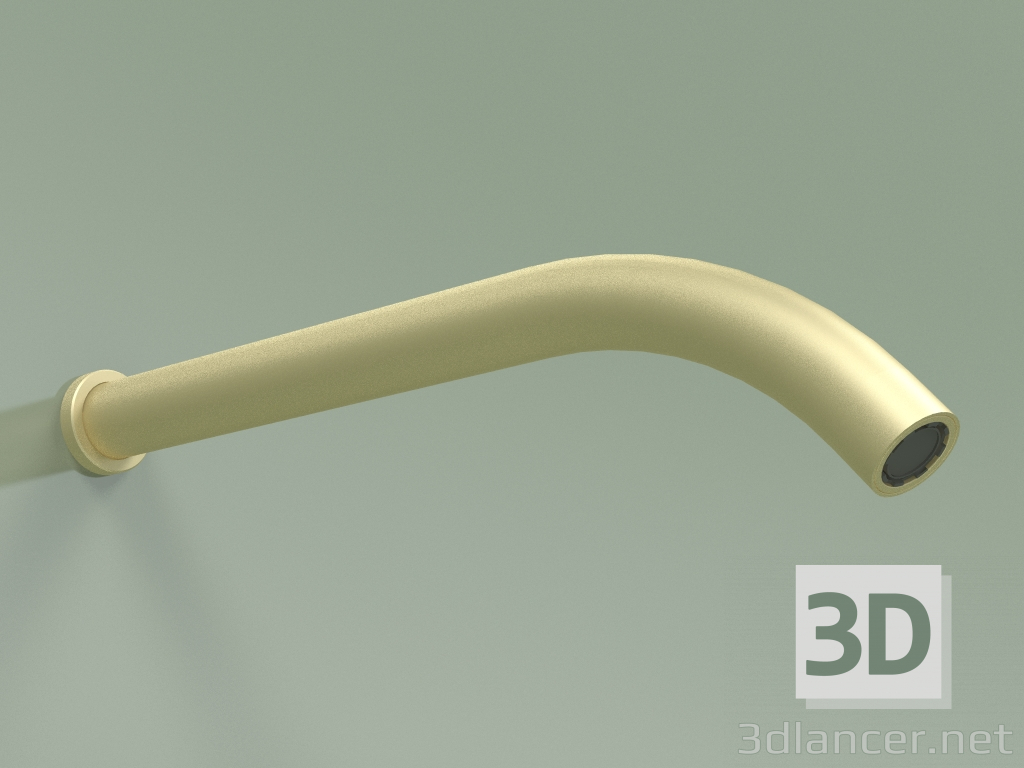 3D Modell Wandauslauf L 250 mm (BC032, OC) - Vorschau