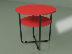 Журнальний стіл (червоний)