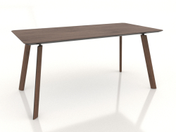Dining table BRASKO 1600x800x750 mm (tobacco oak)