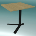 modèle 3D Table basse carrée à hauteur réglable YO T80 Q (50x50 H52 ÷ 70) - preview