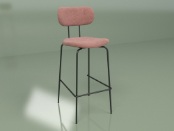 Барний стілець Pedigree (рожевий пудровий)