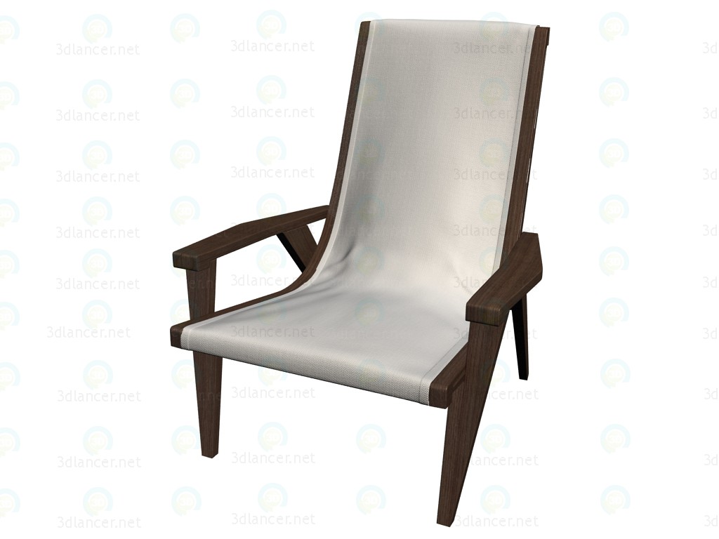 3D Modell Stuhl PJ85L - Vorschau