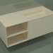 3d model Washbasin with drawer and compartment (06UC734D2, Bone C39, L 120, P 50, H 48 cm) - preview