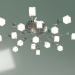 modèle 3D Lustre de plafond Florance 80108-17 (chromé) - preview