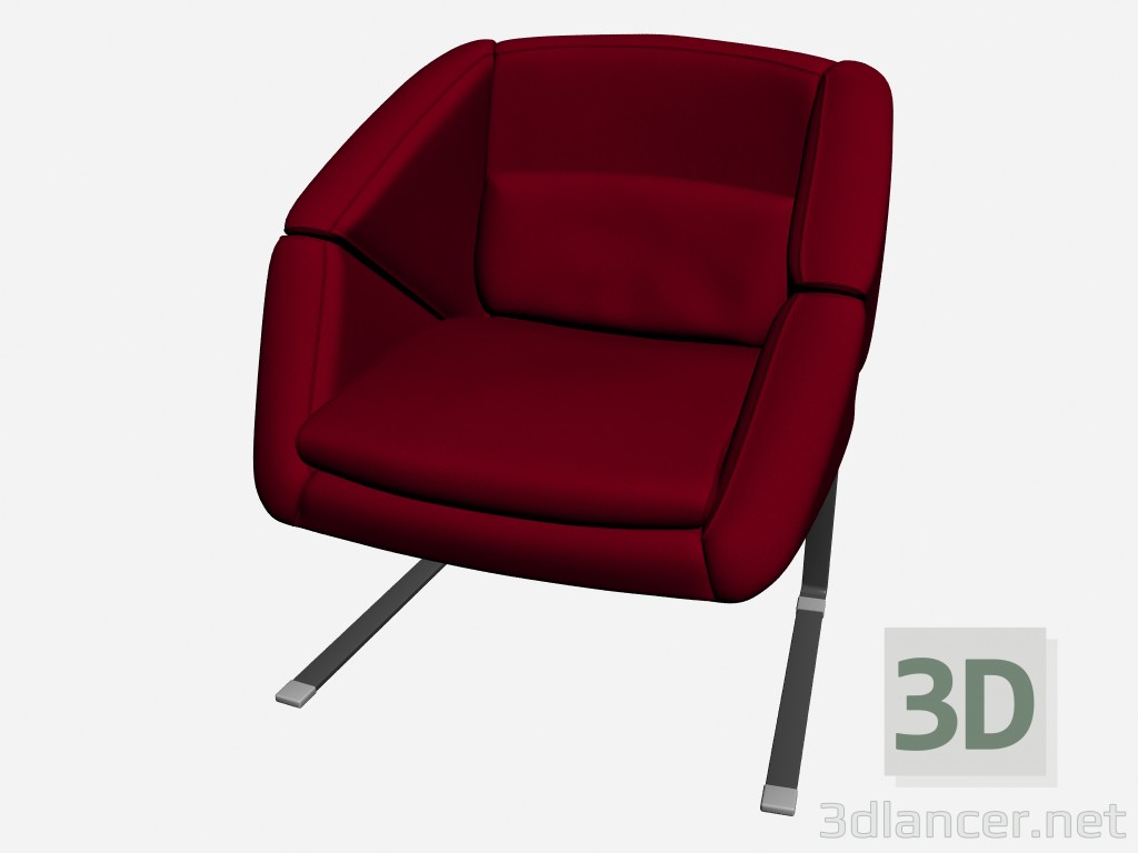 3D modeli Gilda koltuk - önizleme