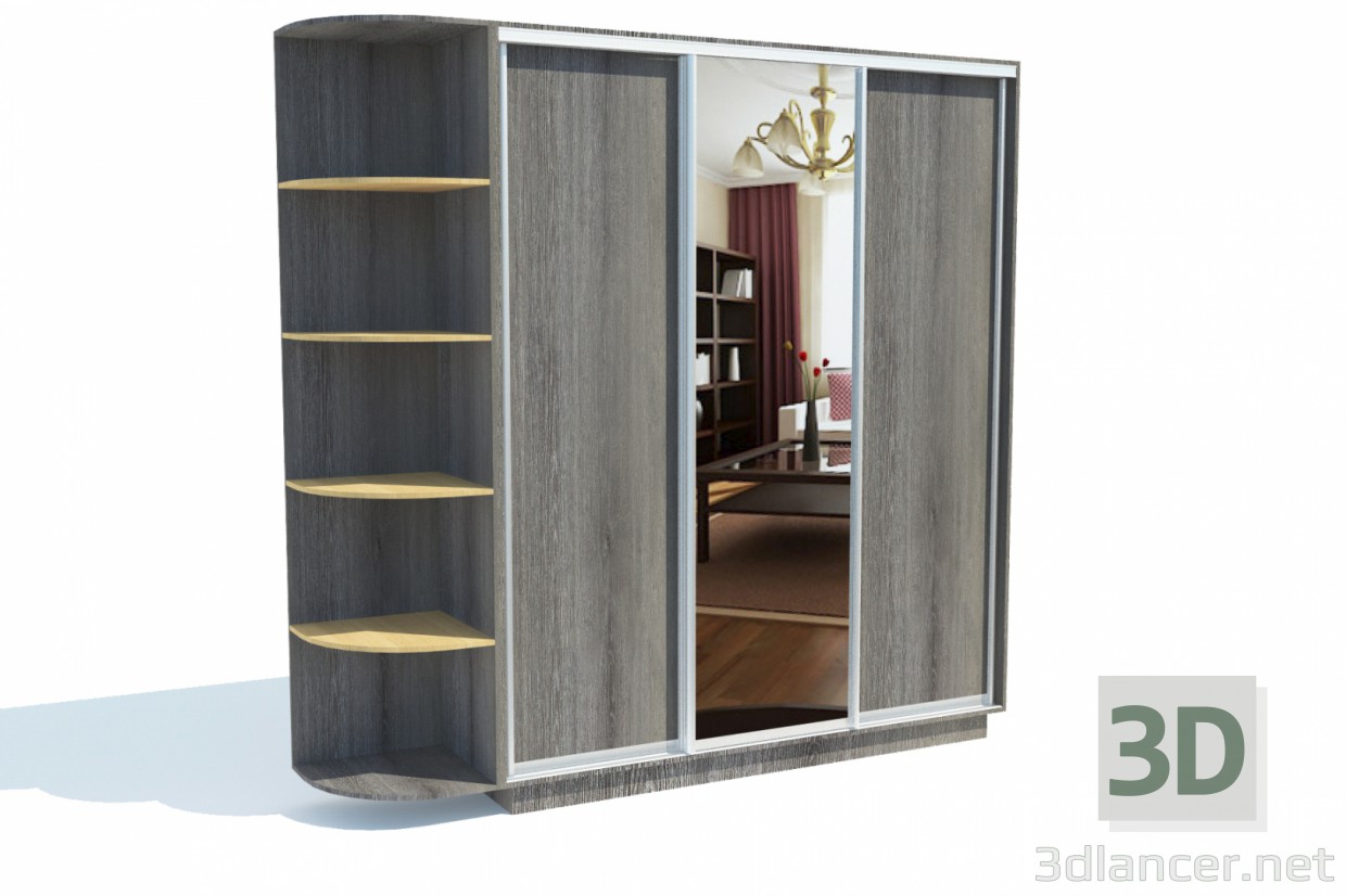 3d Closet ROME model buy - render
