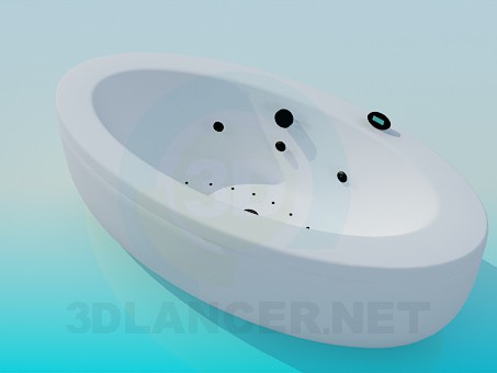 3D Modell Bad-spa - Vorschau