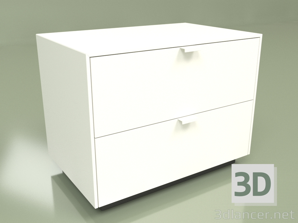 modello 3D Comodino Folio D2 (4) - anteprima