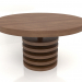 3d модель Стол обеденный DT 03 (D=1388x764, wood brown light) – превью