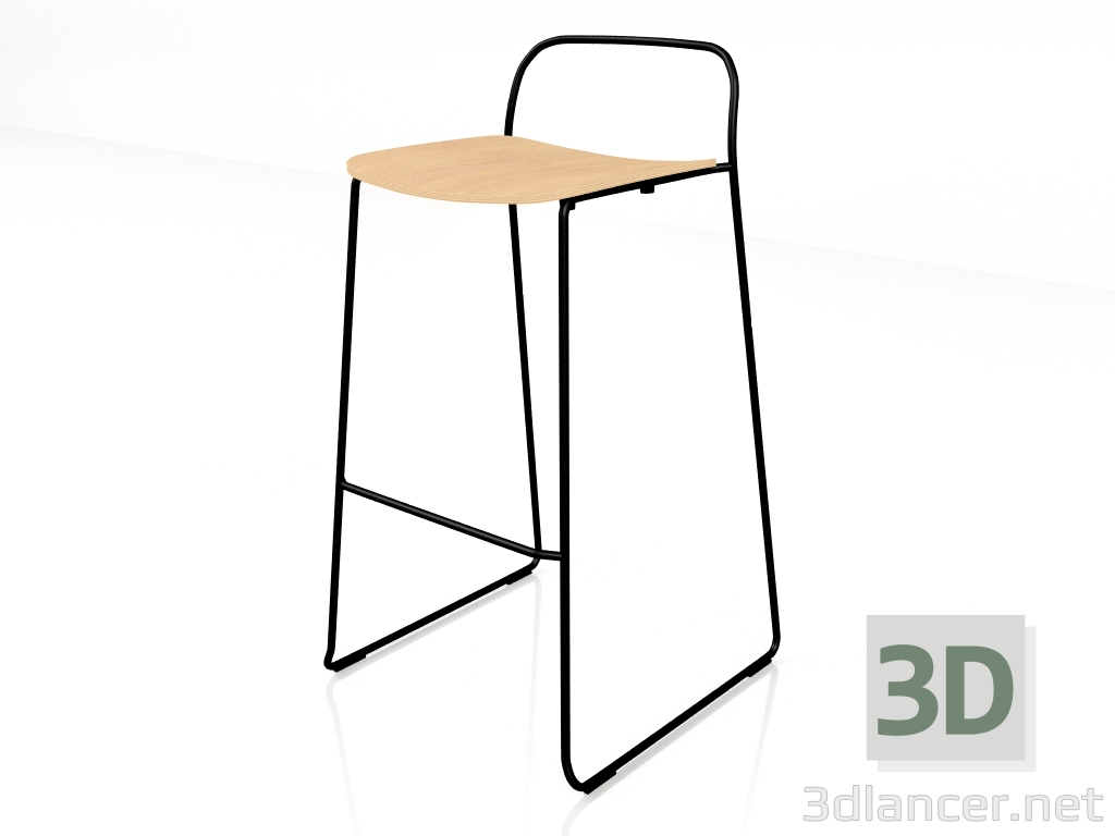 3d model Bar stool Afi AF01 - preview