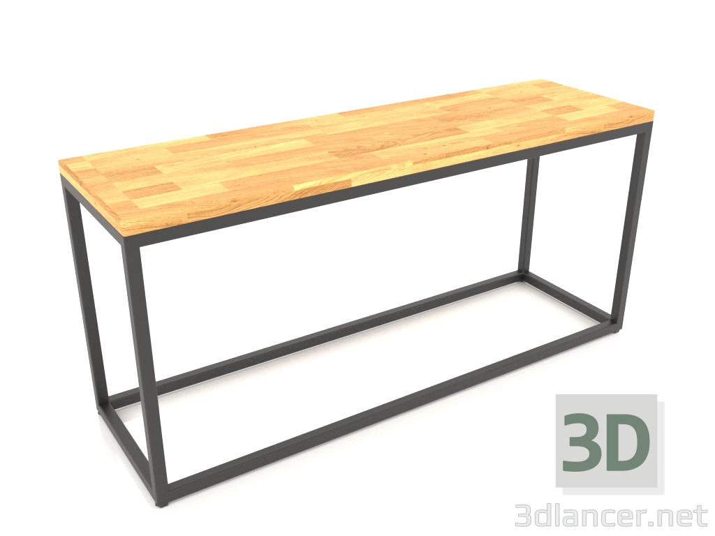 3d model Mueble Lava (SUELO MADERA, 100x30x44) - vista previa