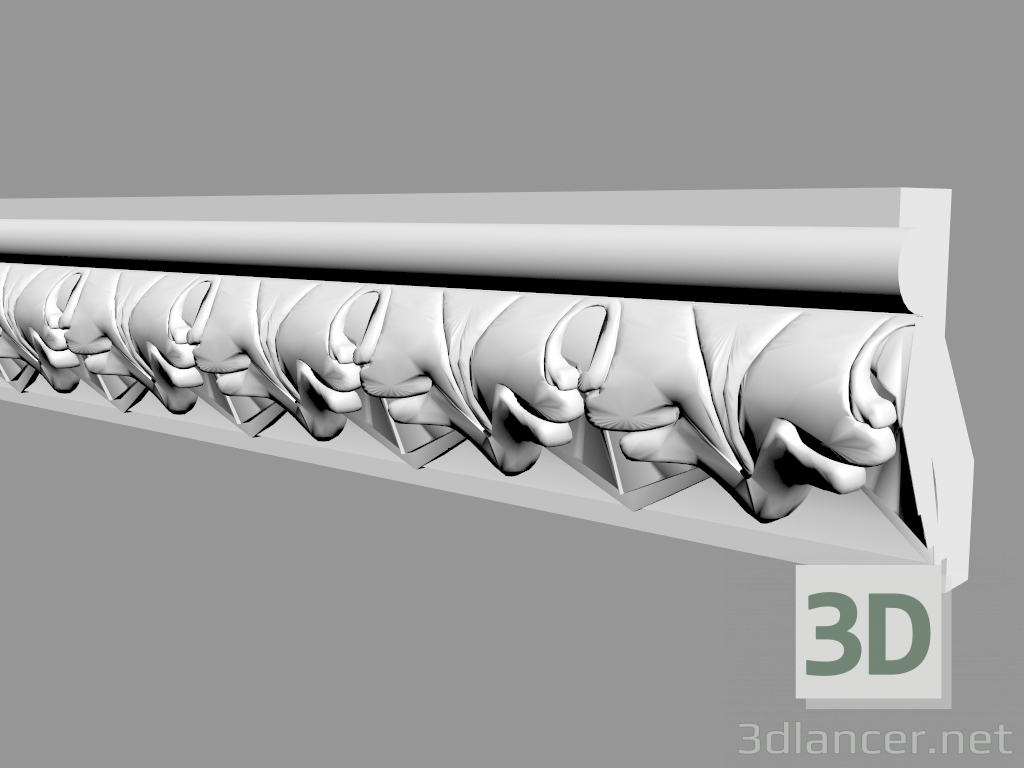modello 3D Cornice C129 - anteprima