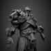 3d model Knight - preview